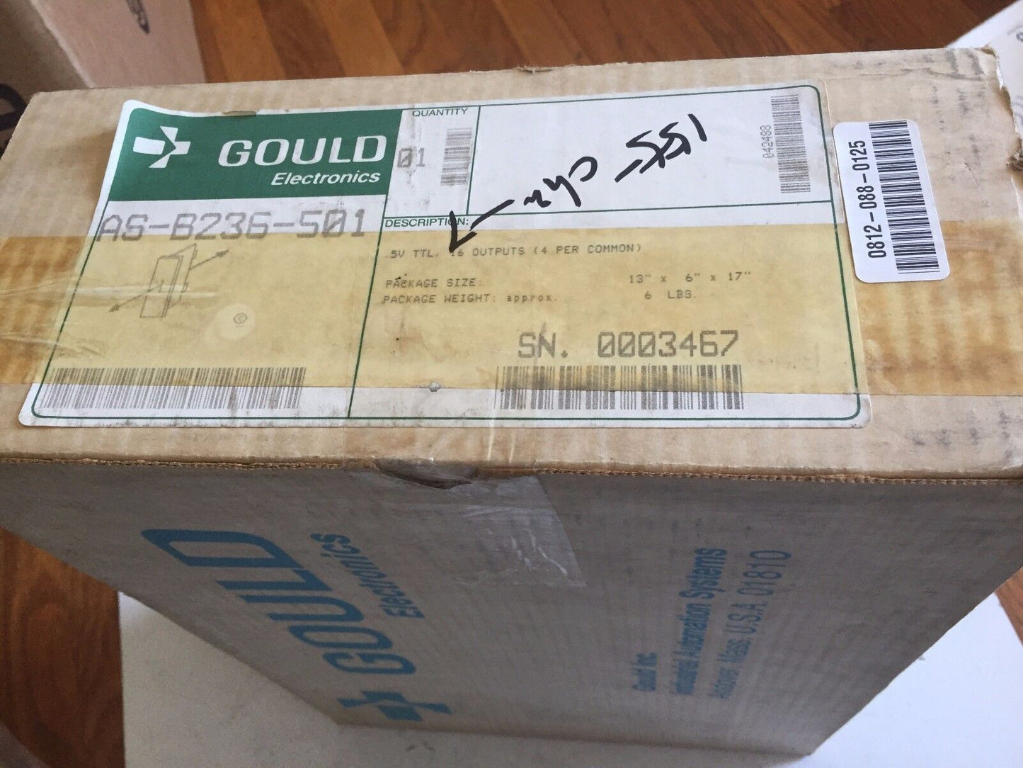 Gould B236-501 Modicon As-B236-501 Plc 5V Ttl Output Module 5Vttl,Ax