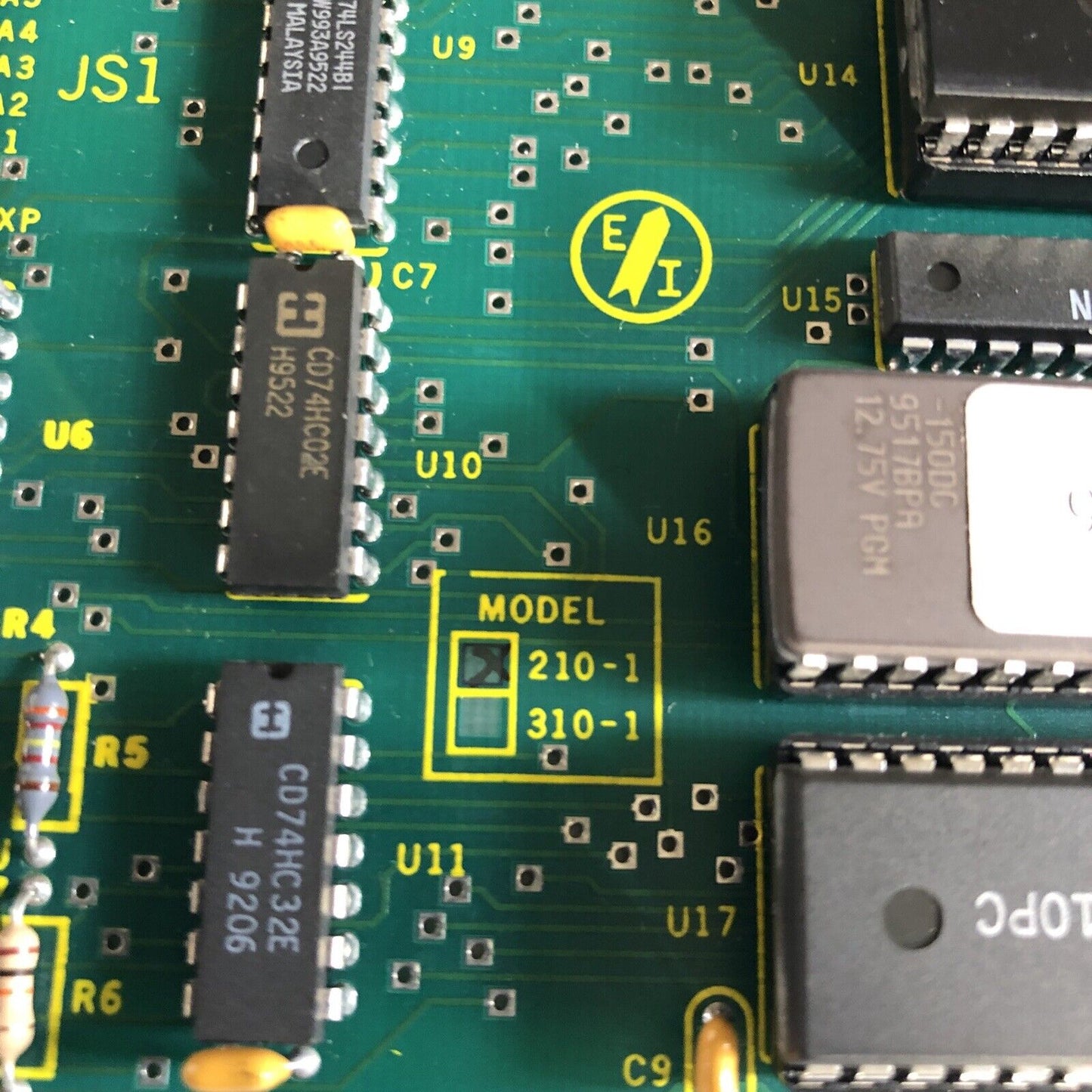 Used  Std Bus 210-1, Enlode 210-3000-1 G,Pcb Board   Ch,Ee