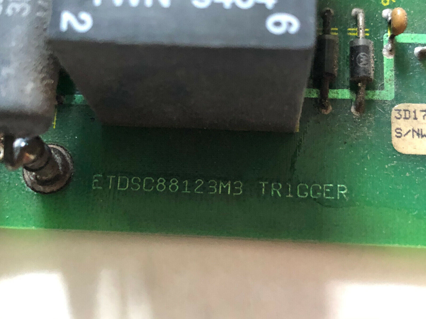 Westinghouse 3D17288h01 Rev 03,Etdsc88123m3 Triccer,3D17289g01 ,Di