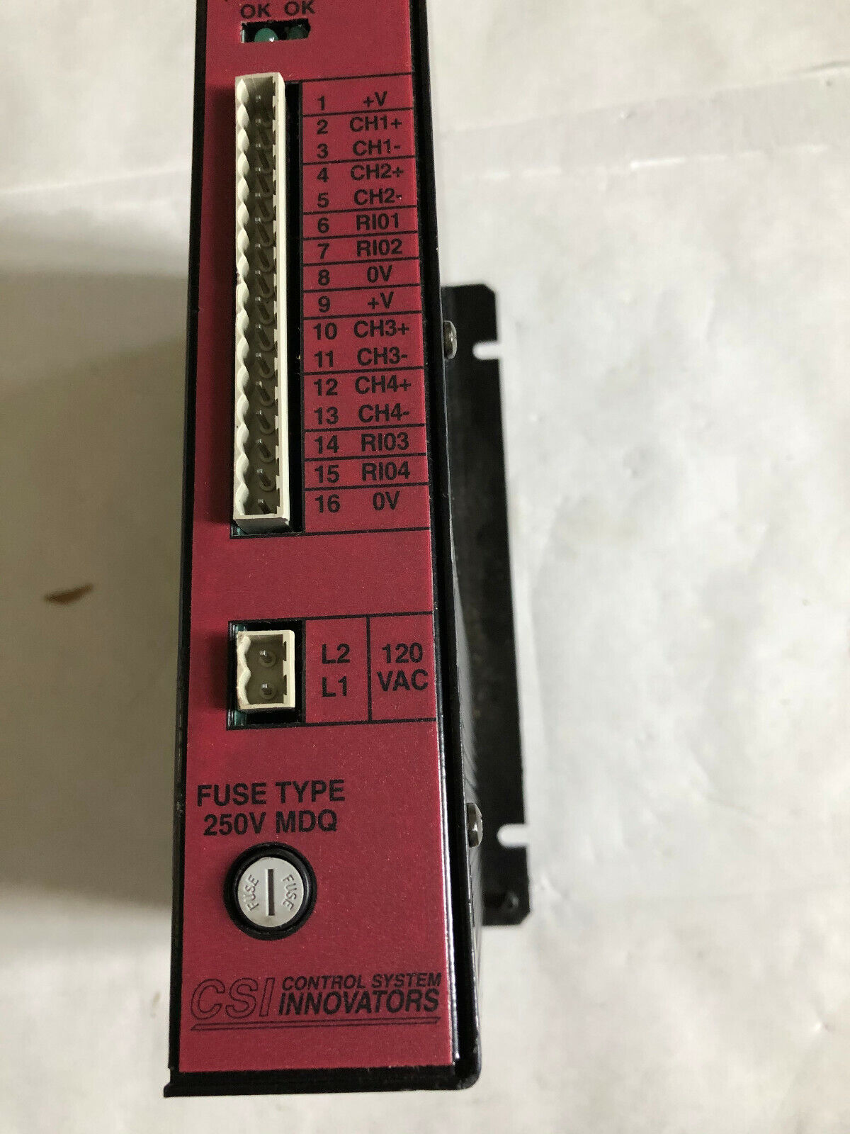 Csi 77C400,Control System Innovators,Encoder Frequency Input Rail,Er