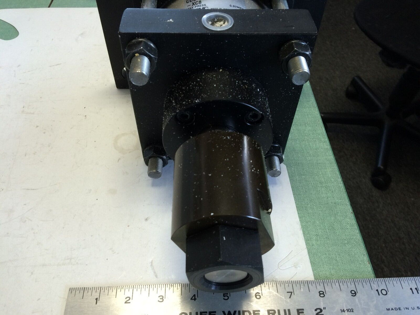New Smc Cds1fh125-15A-Xc8 Pneumatic Cylinder,Bo