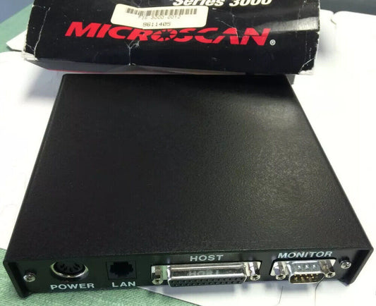 New Microscan Barcode Scanner Decoder Ms-3000 Microscan Fis-3000-0012,Bi