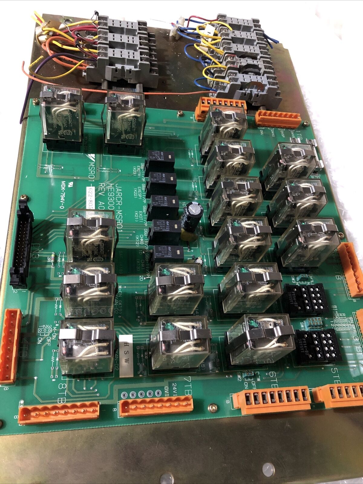 Yaskawa Jarcr-Msr01 He9300891,Msr01-622-805-3 Mdk794v Power Supply Board,Bm