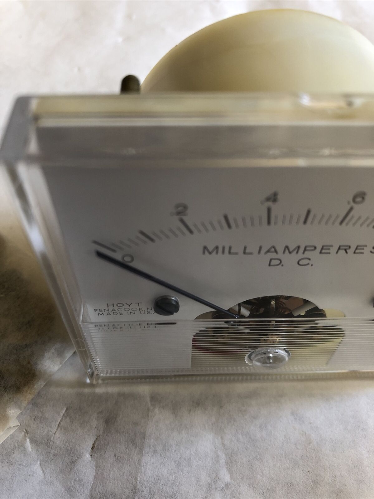 New Hoyt 2025,Hoyt 2025-19 2-3/4",Milliamperes Dc Meter D784719y2,1Madc,2208,Ea