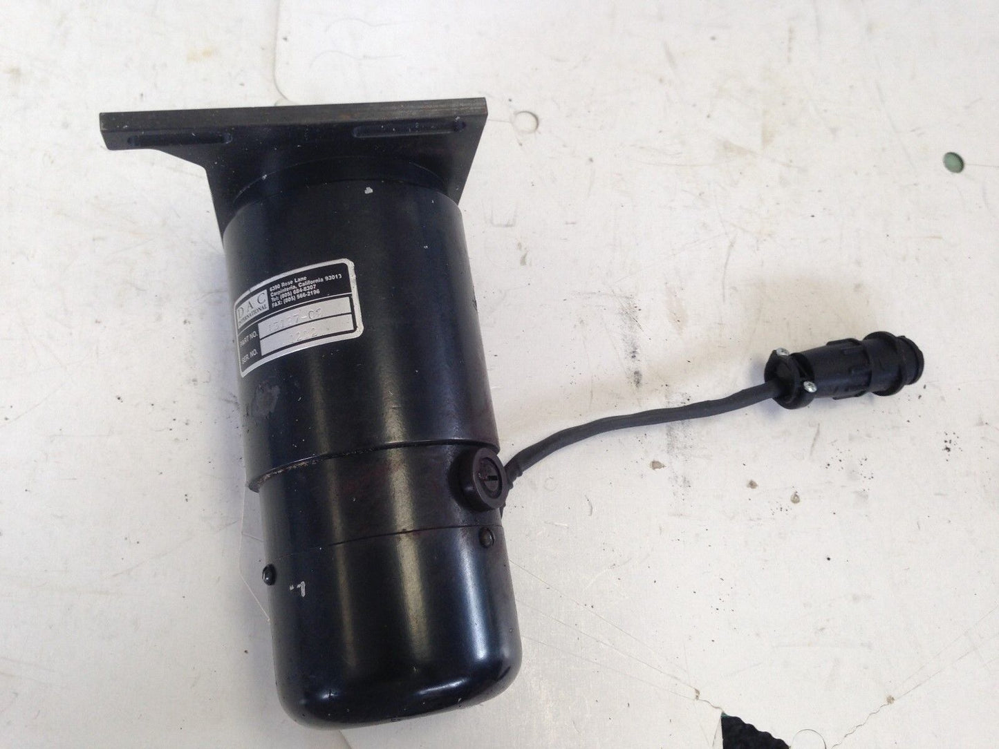 Dac 15137-02 Servo Motor, Shaft Diameter: 1/2", Shaft Length: 1-1/2",Fd