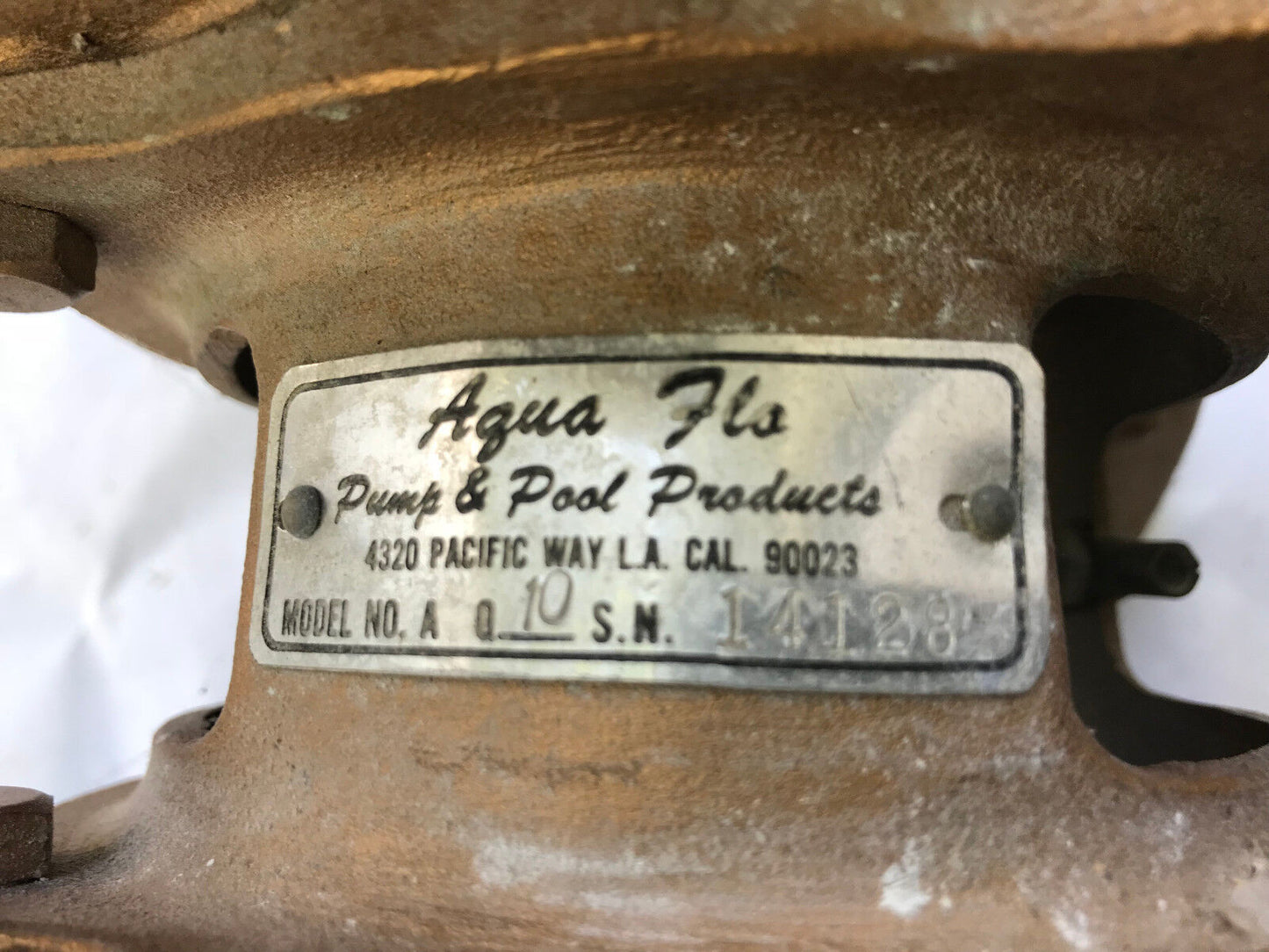 Gould 8-164299-20 Pool Pump Motor,Gould-Guard,1081 Pool Pump,Aqua A Q10,Aq10,Tg