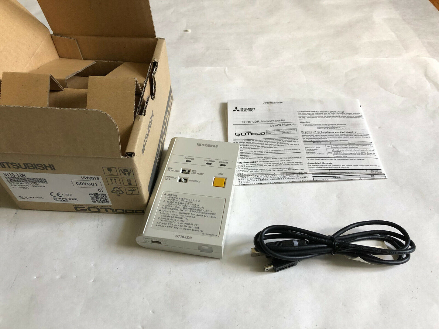 New Mitsubishi Electric Gt10-Ldr Program Loader. Got1000 Controller,Te,Tn,Em