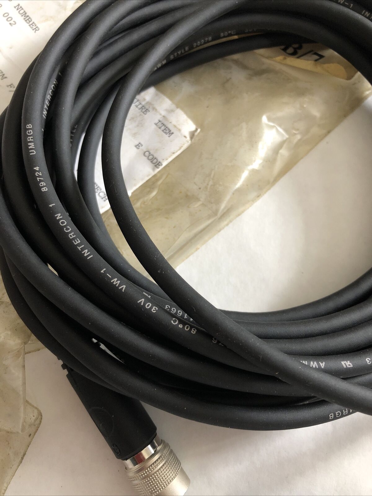New 89950-2B/7 Camera Nortech Intercon Cable,Bn