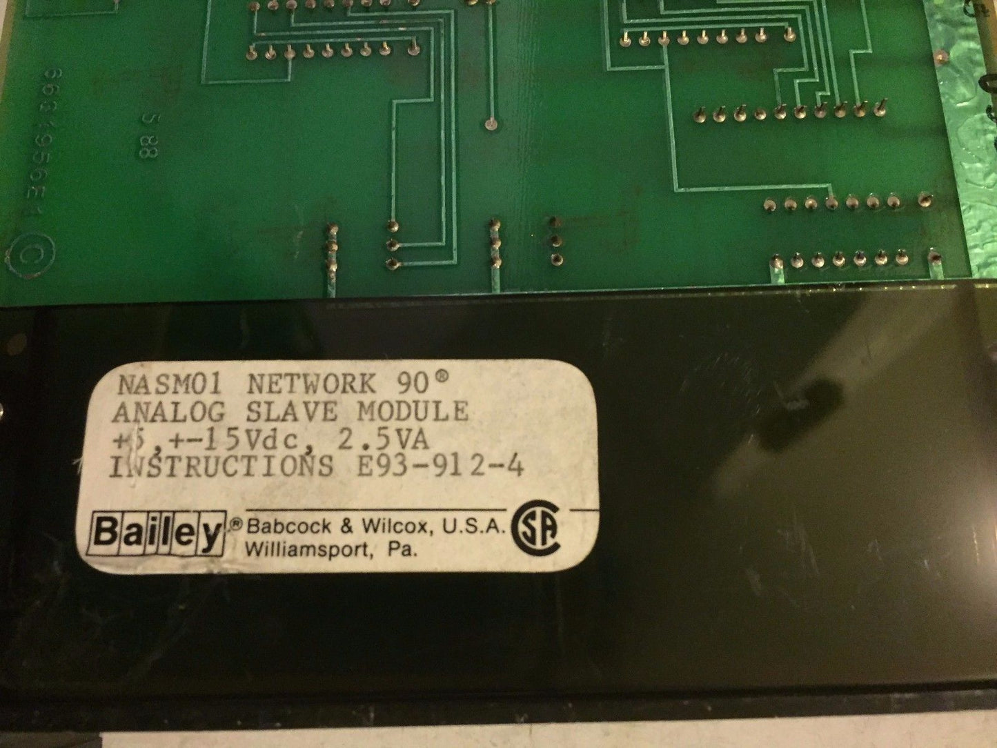 Bailey 6631957E1,Bailey Analog Slave Nasm01,6631957E1,Bailey 6631956E1,Az