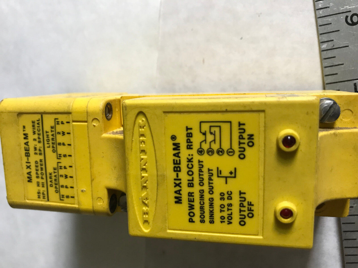 Banner Rsbc Photoelectric Sensor,Eq