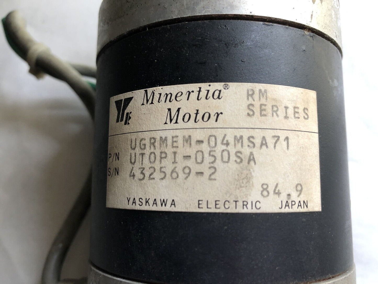 Yaskawa Electric Ugrmem-04Msa71 Servo Motor, Shaft Diameter: 11Mm ,Tc