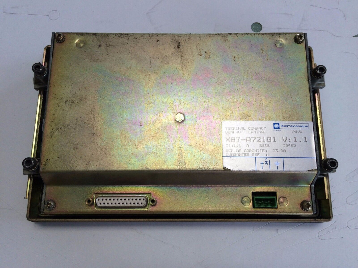 Wagner Telemecanique Xbt-A72101 Compact Terminal, Xbt-A72101 V: 1.1,8928,Fm