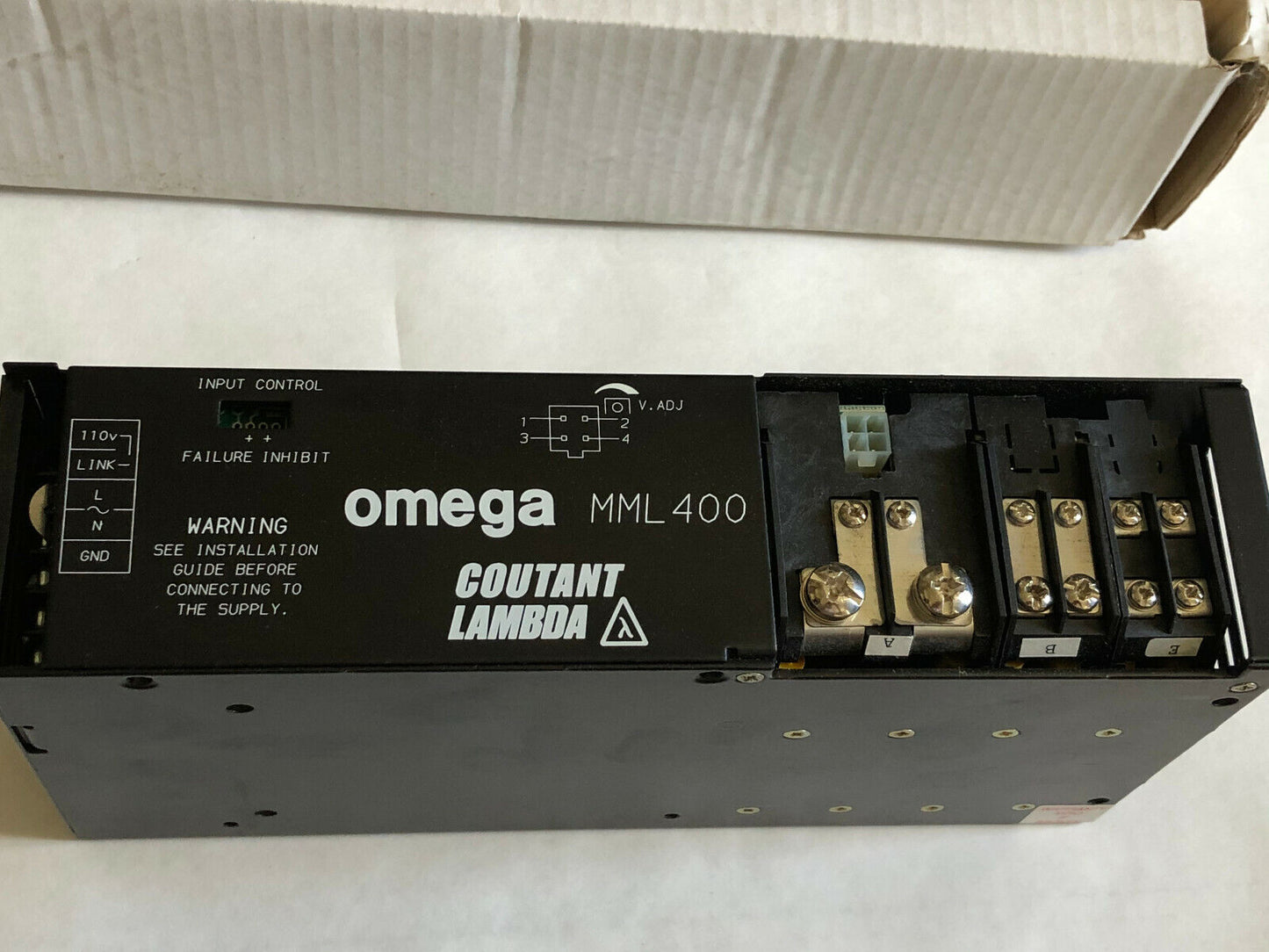 Lambda Ns-Mel-001A/Mml400,4B4ac2a-0573,Coutant Lambda Omega Mml 400,D40045,Fl,Ch