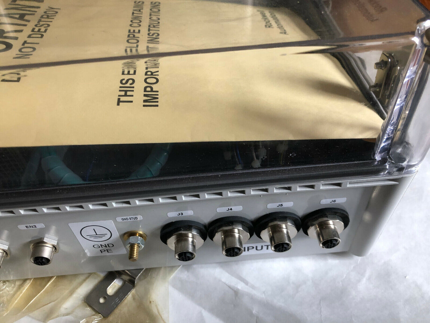 New Allen Bradley 1000-Cc-Estop Control Panel,Nema Type 12, Iec 529,Ip54 ,Fm