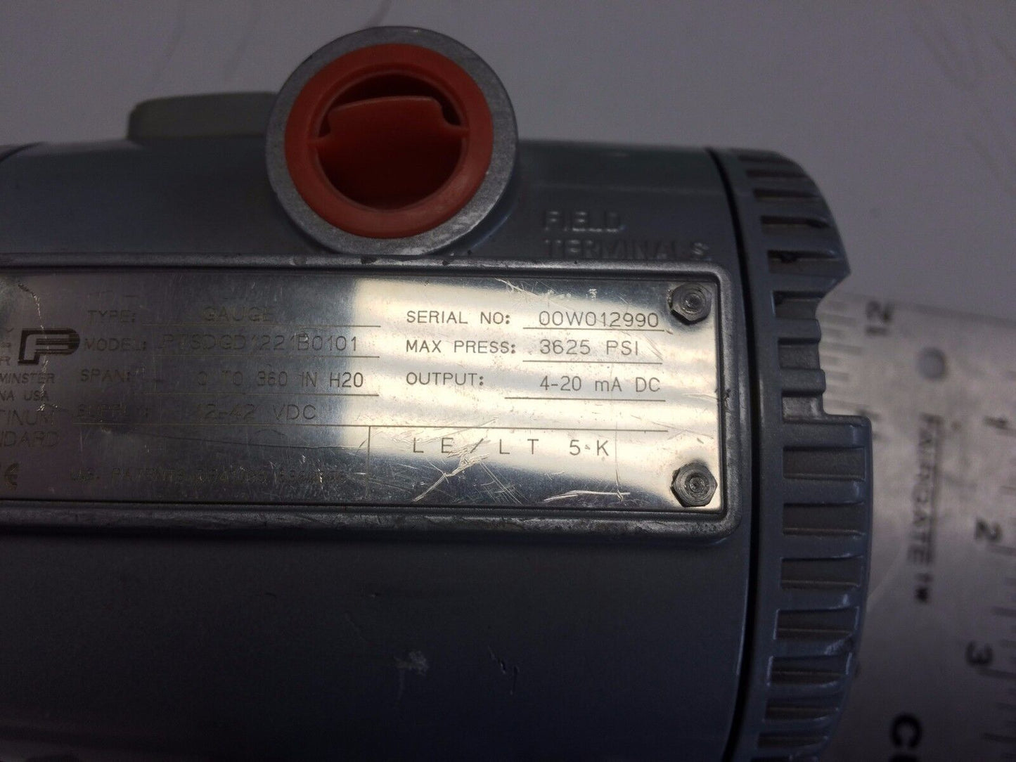 New Baily Fischer Porter Ptsdgd1221b0101,Gauge Transmitter,1/4" Npt,6640211,Ap
