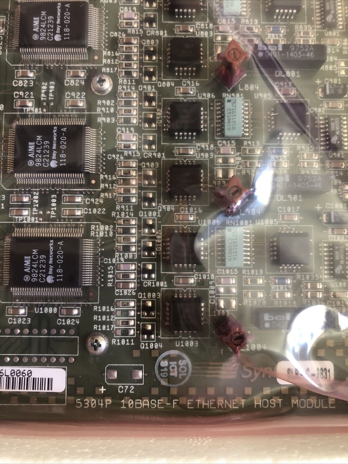 New Bay Networks 5304P,Ethernet Host Module 5304P 10Base-F,760 129 A,10 Base,Dg