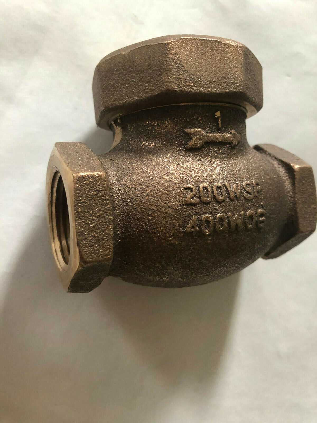 1" United Brass Works,Randleman Spring Lift Check Valve Live Steam 200 Wsp,400,