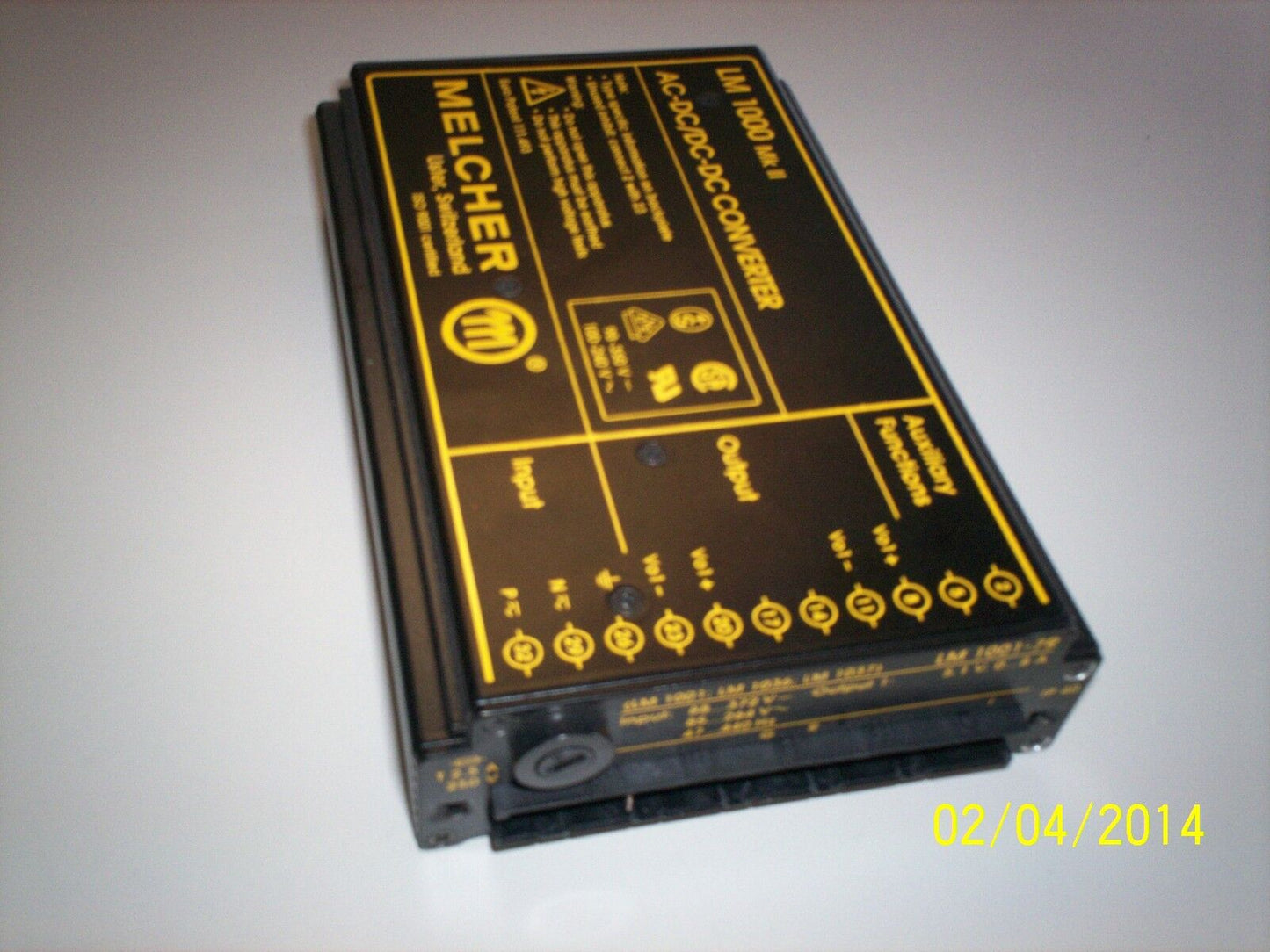 Melter Ac-Dc/Dc-Dc Converter Lm 1000 Mk Ll ,00094505,Lm 1001-7R,0094,Ed
