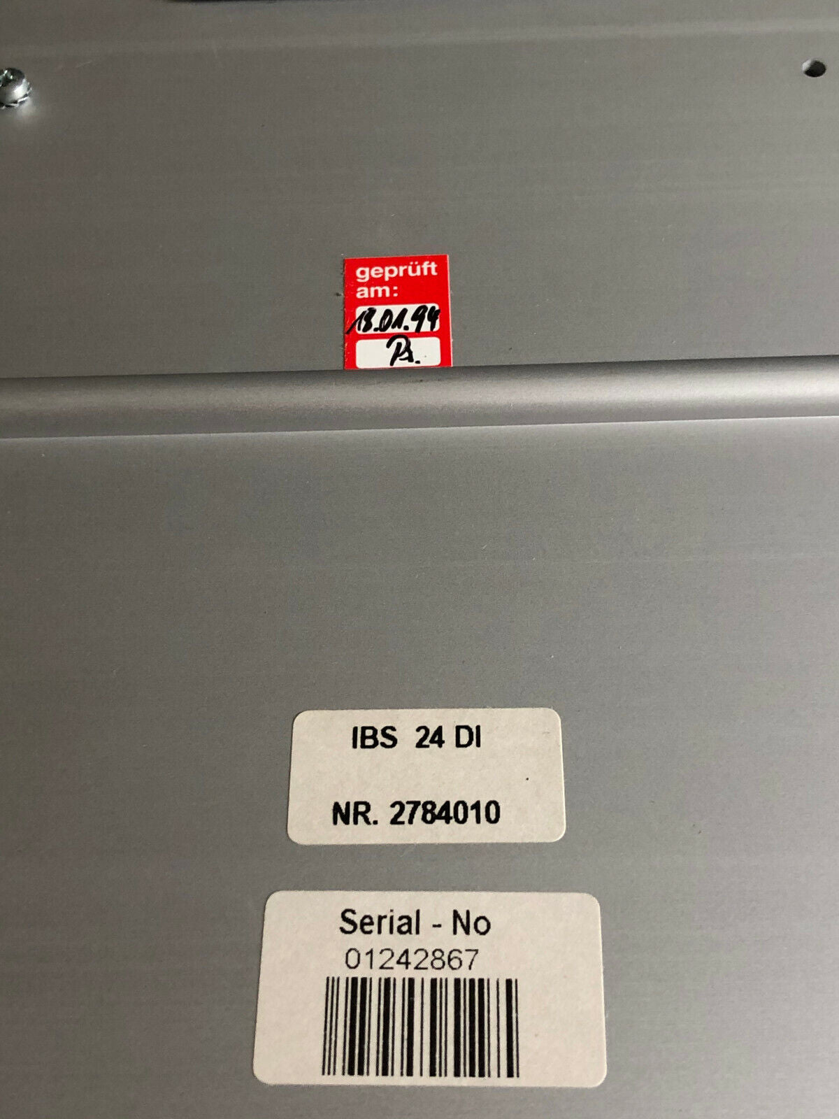 Phoenix Contact Ibs 24 Di,2784010,Interbus-S Digital Input 24Vdc Module 130,Cg