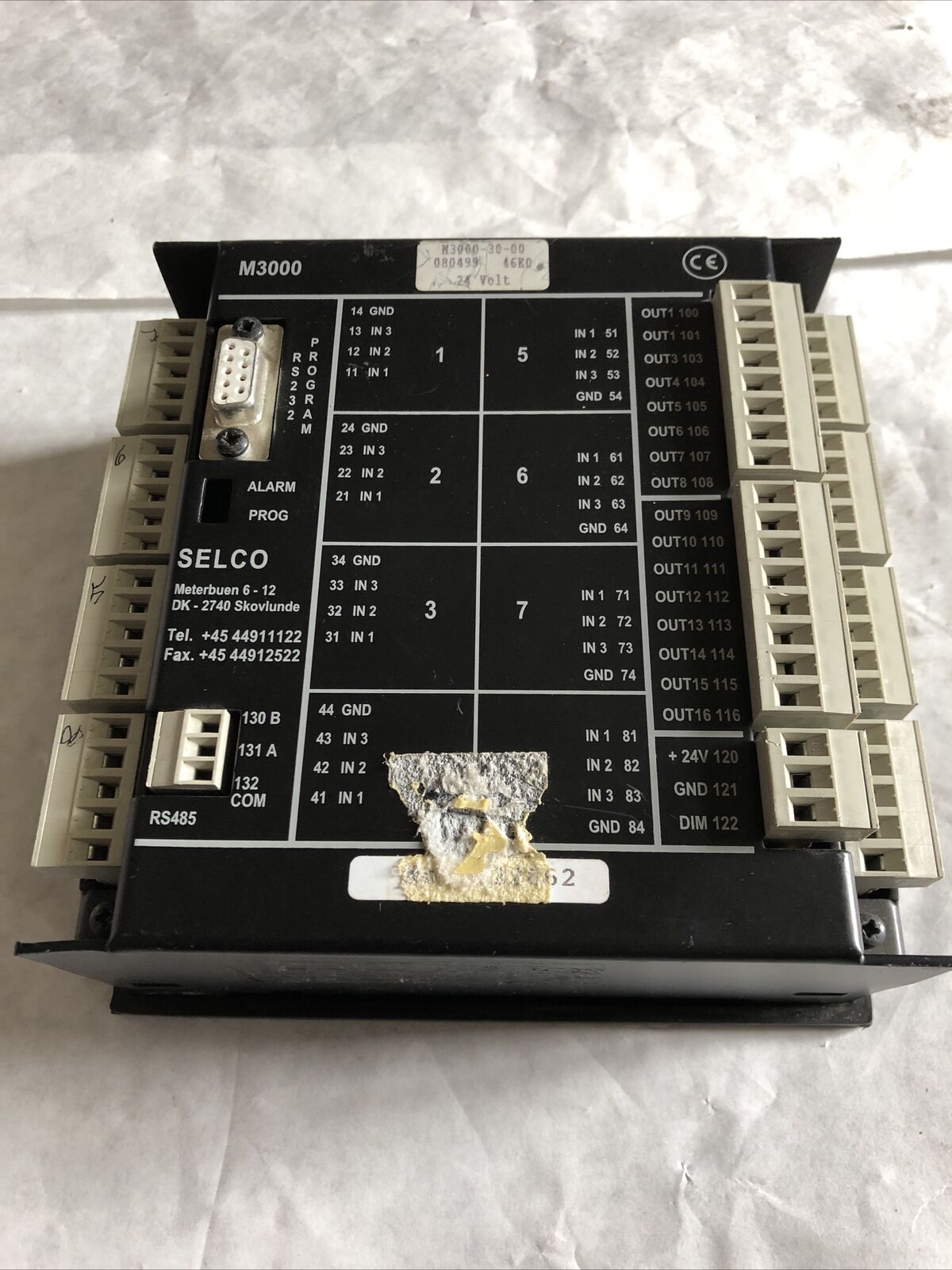 Selco M3000,Selco M3000-30-00 Alarm Unit,Bt
