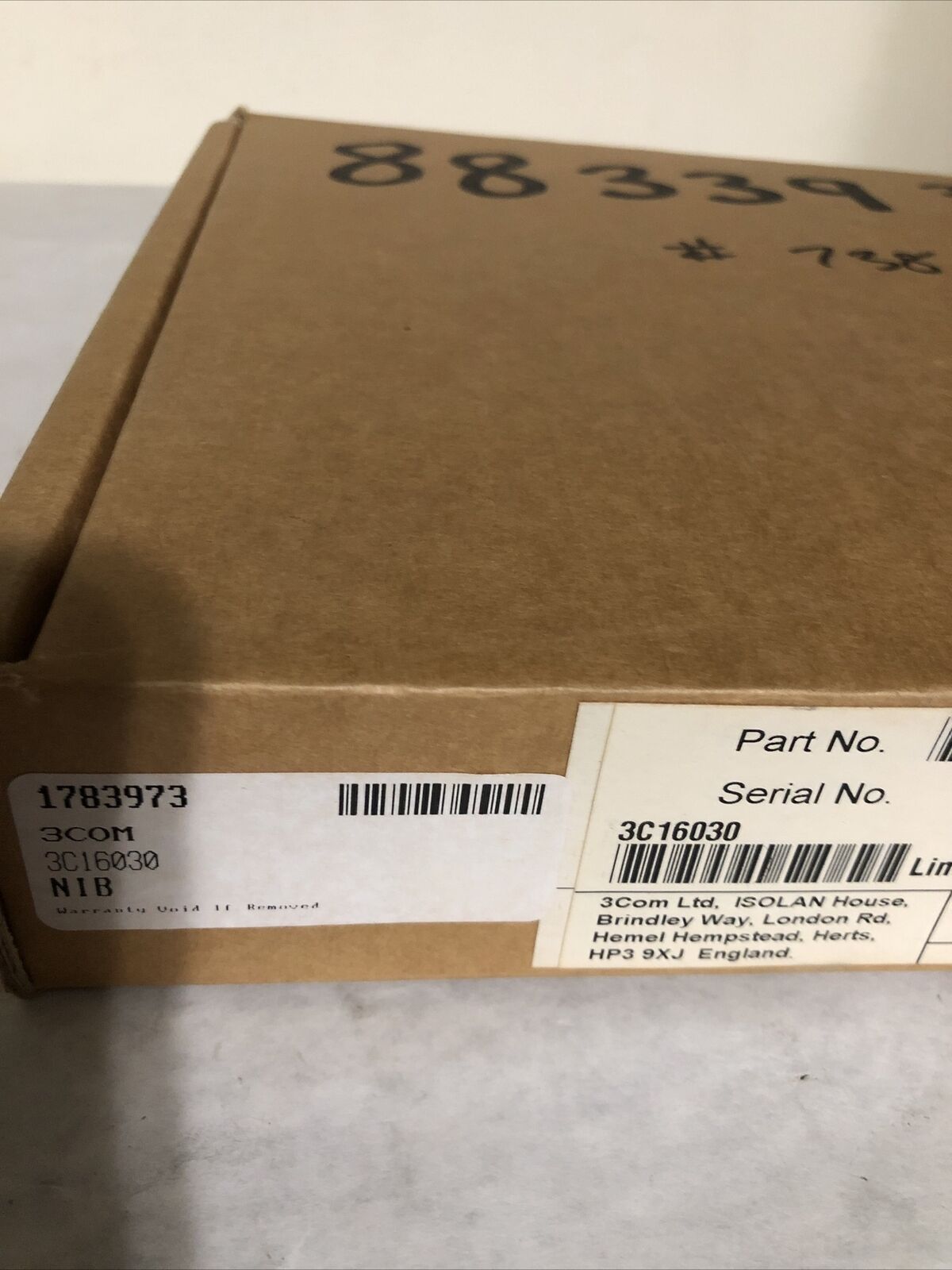 New 3Com 3C16030 Management Linkbuilder Fms 1603-060-000,1603-000-000-7,Fk