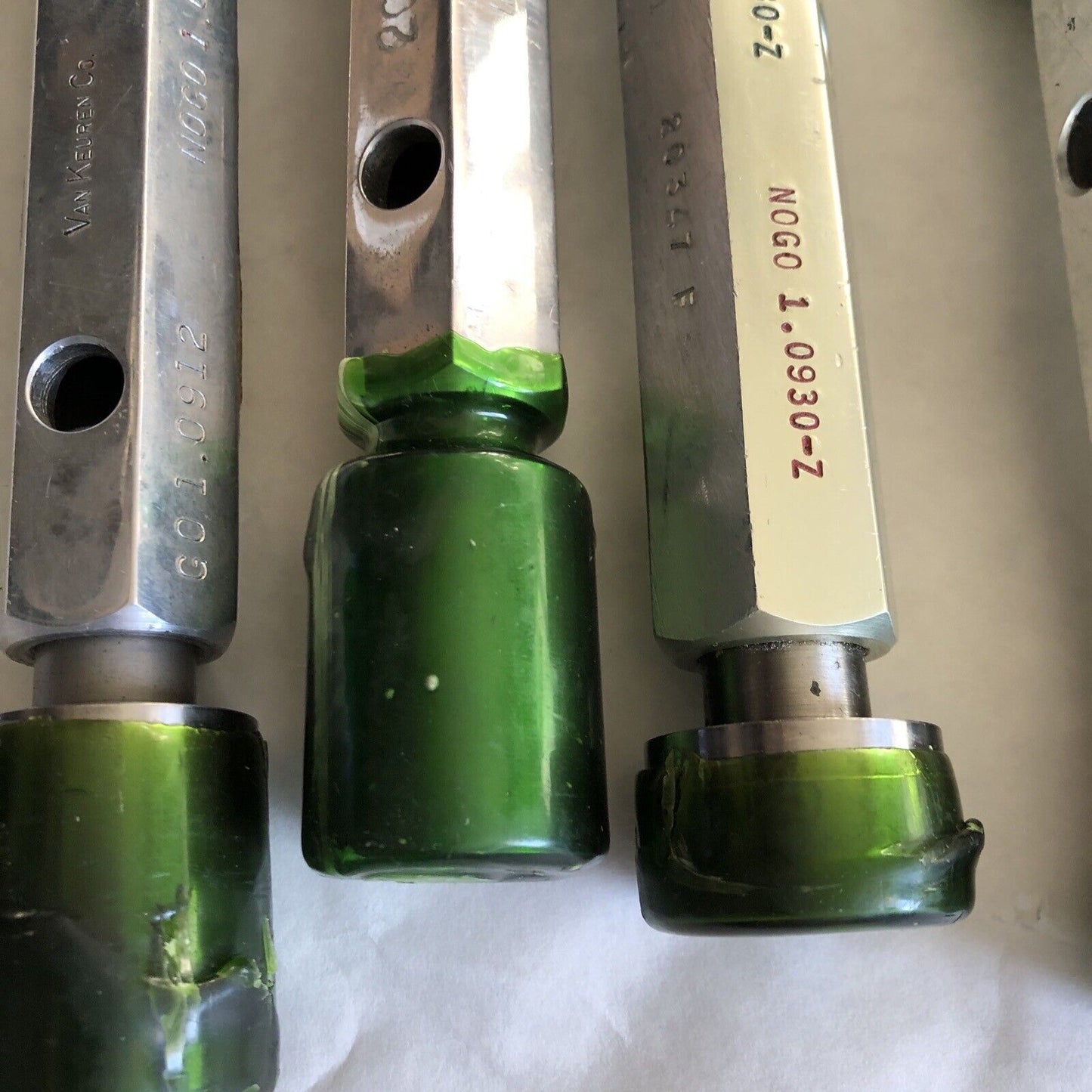 Lot Plug Gage Go Nogo Van Keuren .1.0880,1.0930,1.0912,1.0760,1.008,1.0949,Es