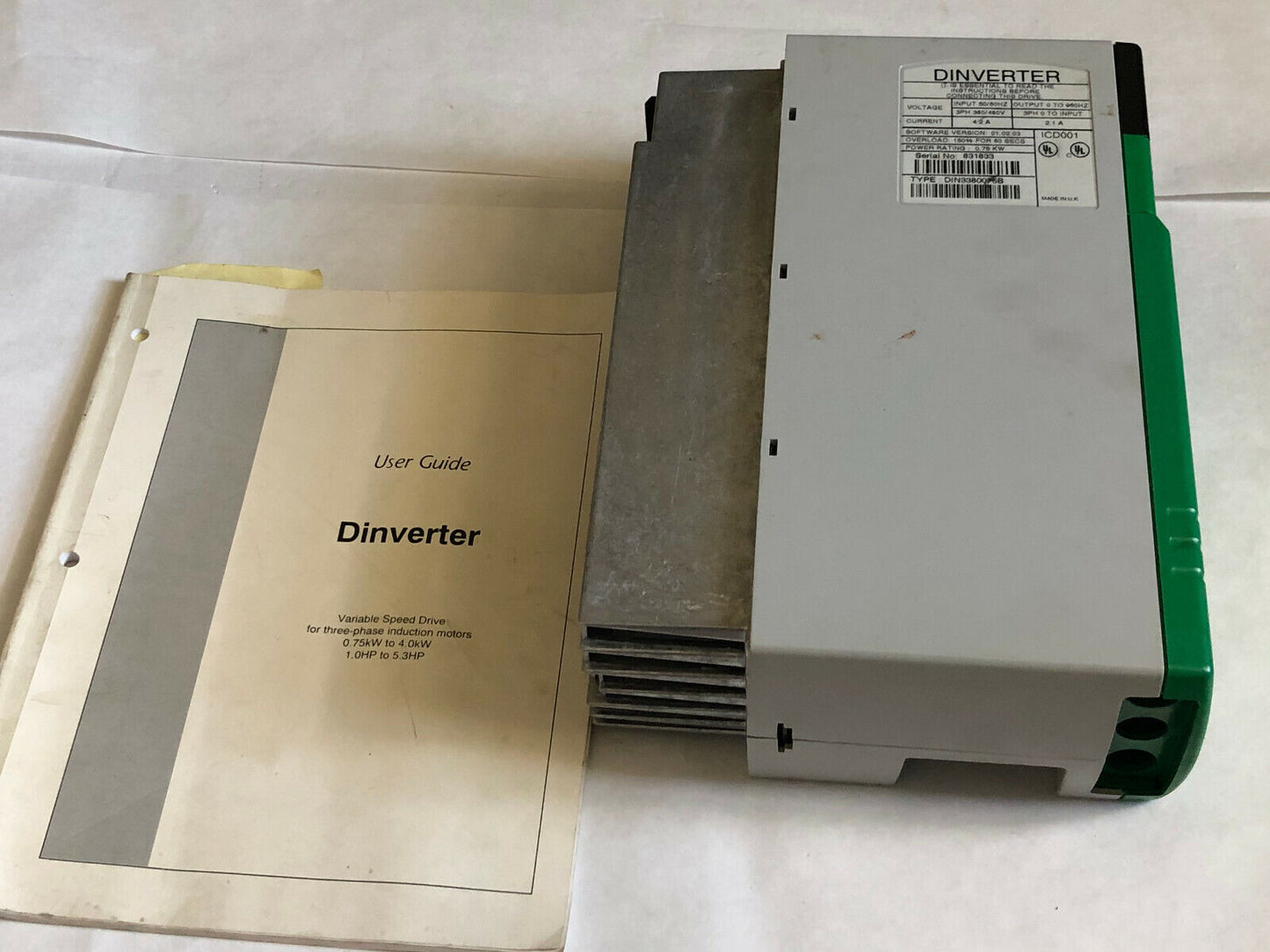 New Dinverter Din3380075b Control Techniques Din3380075b,Icd001 Controller,Bb