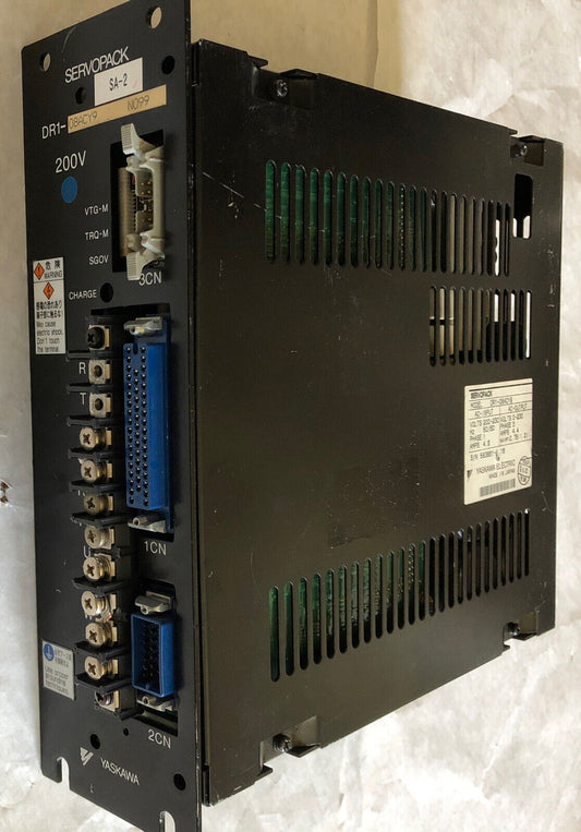 Yaskawa Dr1-08Acy9 Servopack 4.4Amp 0-230Vac 750W 1Hp 3Ph,Dr1-O8acy9,Ev
