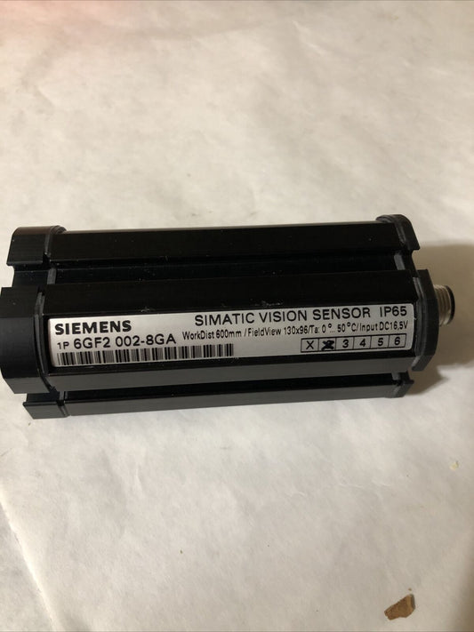 Siemens 6Gf2002-8Ga,1P 6Gf2 002-8Ga,Svps7 133359 Sensor Head Simatic Vs,Fi,Sf,Bq
