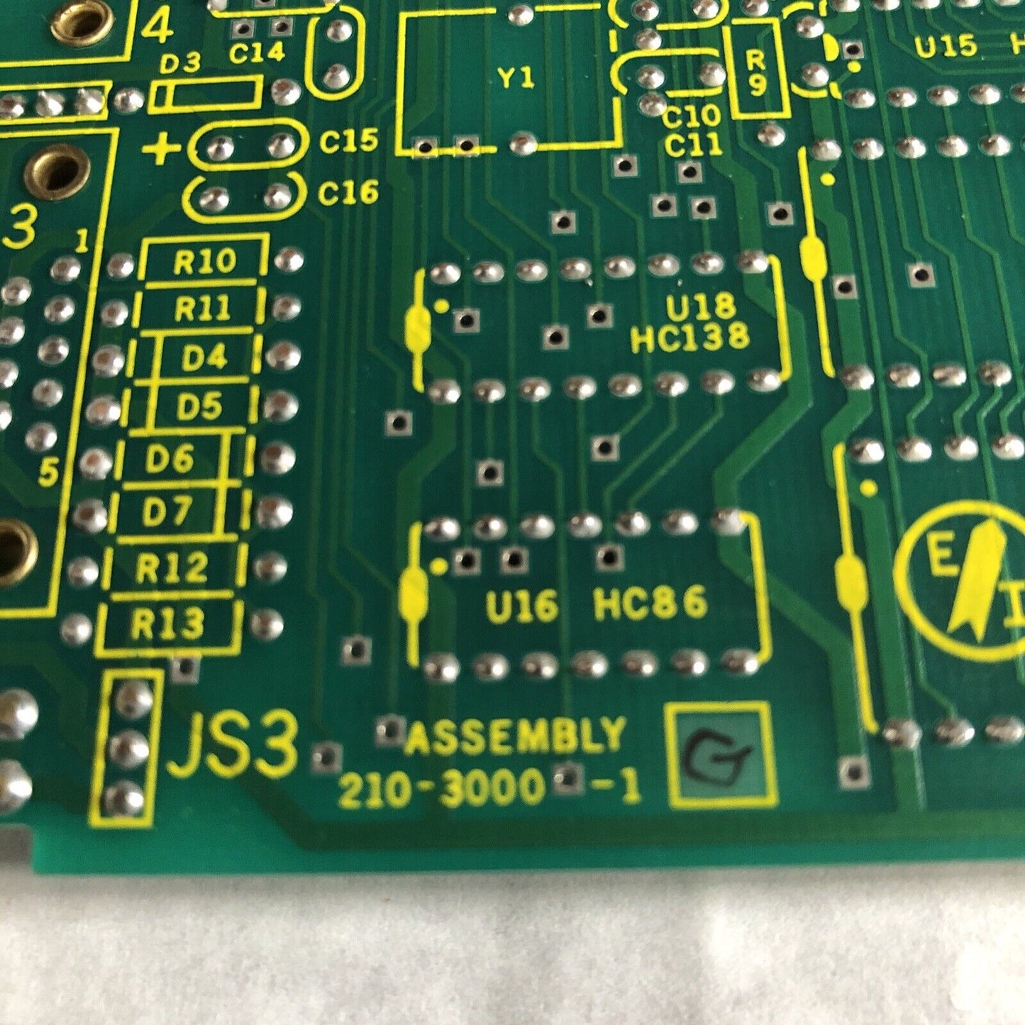 Used  Std Bus 210-1, Enlode 210-3000-1 G,Pcb Board   Ch,Ee