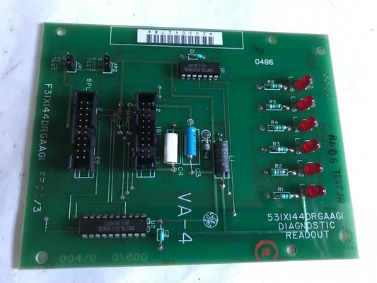 New Diagnostic Readout Ge 531X144drgaag1,F31x144drgaag1,Fr00/3,5Ixi44drgaagi,Et