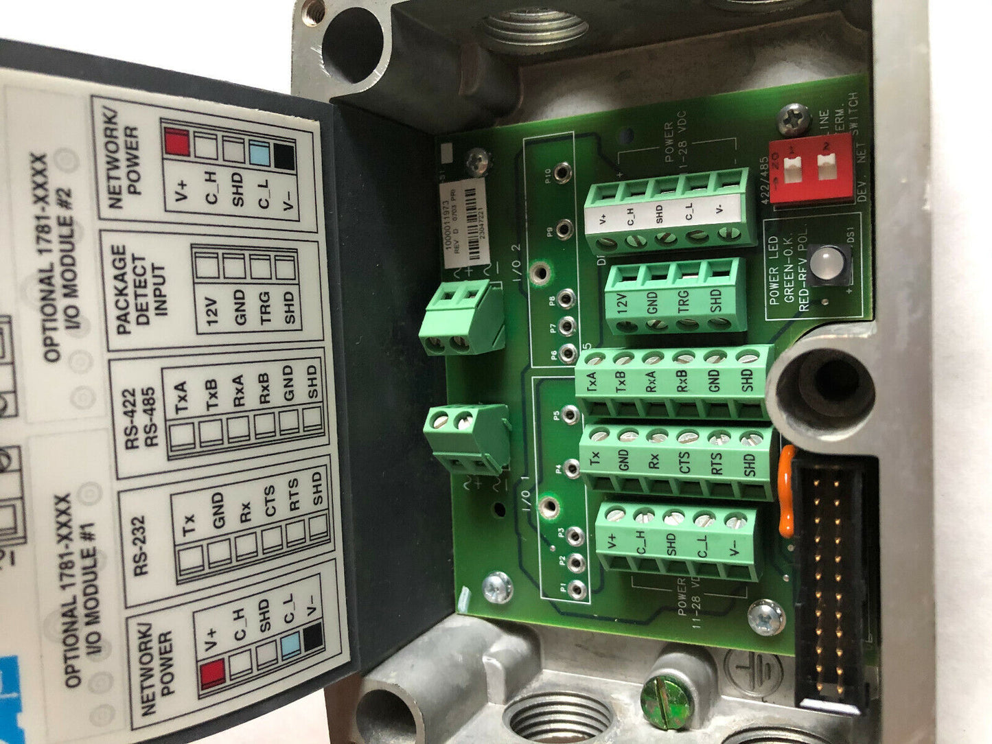 New Accu-Sort 2755-Nb40 Adaptscan Bar Code Wiring Base,Sj