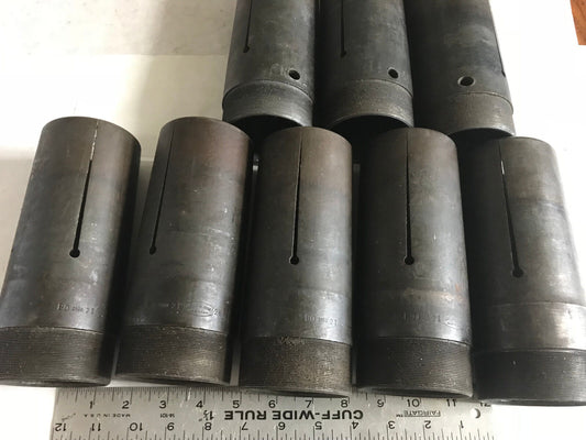 Lot 8 Hardinge 2 5/8-2 13/32,1 13/16,2 13/16 Cone Acme Grid Round Collets,Aj