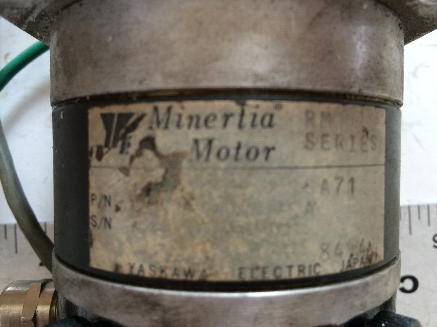 Yaskawa Electric Ugrmem-04Ssa71 Servo Motor, Shaft Diameter: 11Mm,Tc