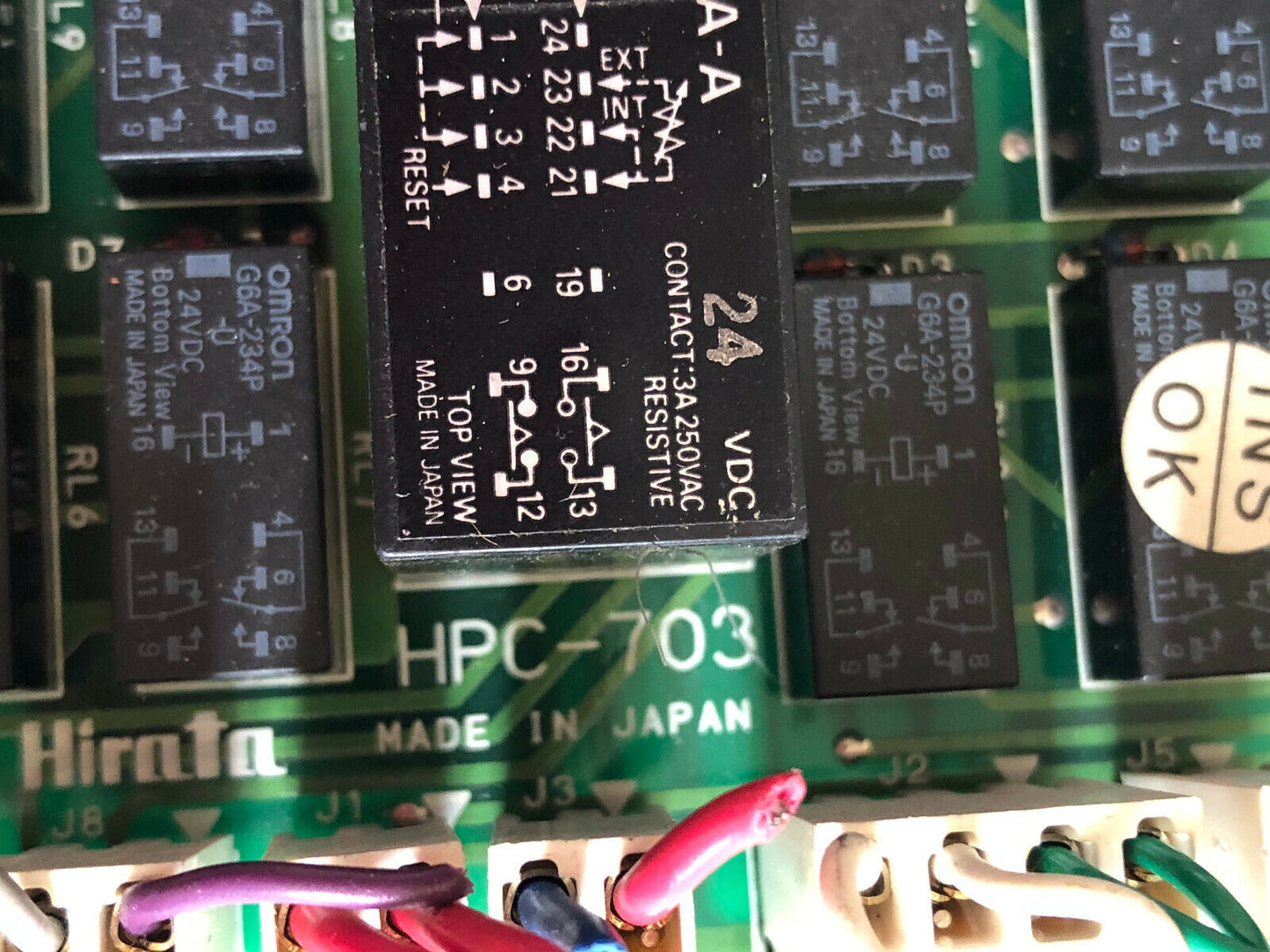 Hirata Hpc-703 Plc Pcb Board,Hirata Hpc 703,Da,Dl