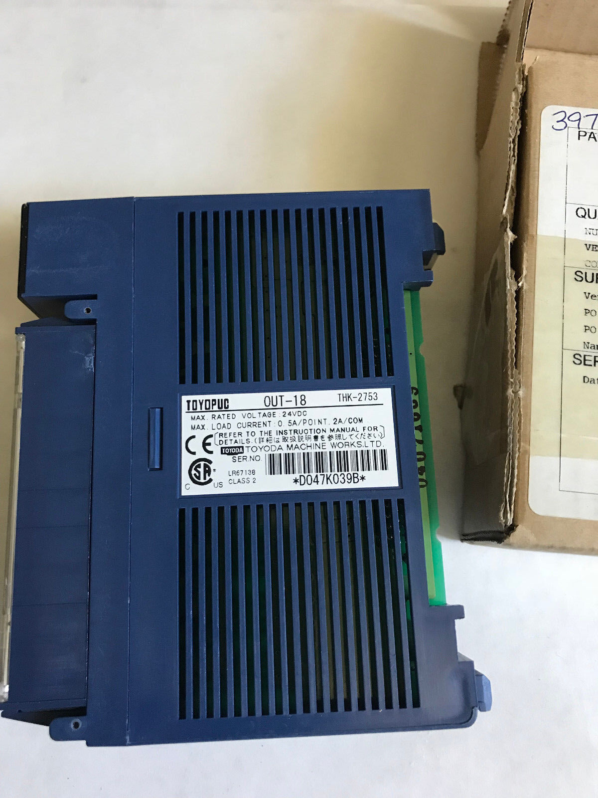 New Toyopuc Out-18 Thk-2753 Pc2j Plc Output Modules 24Vdc,Out-18,Ae
