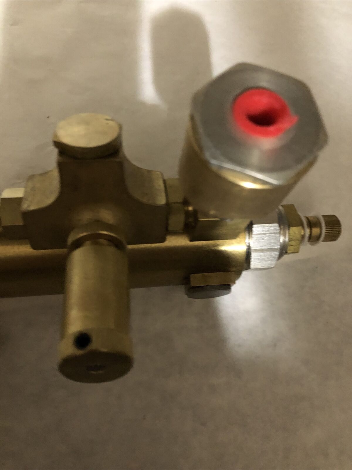 New Allenair #76 Control 10 Inch Stroke Cyl Check Allenair Ch-R-Lh-10-Ta,Bn