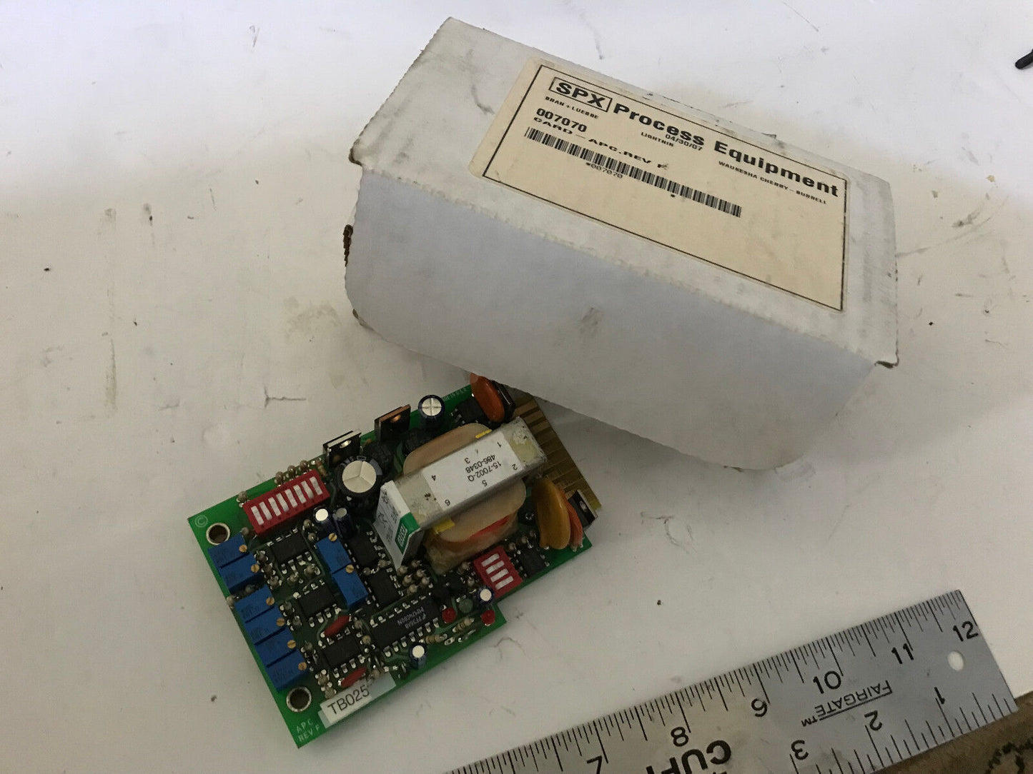 Bran+Luebbe Card,Apc Rev F,Circuit Board Spx Process Equipment 007070,Em