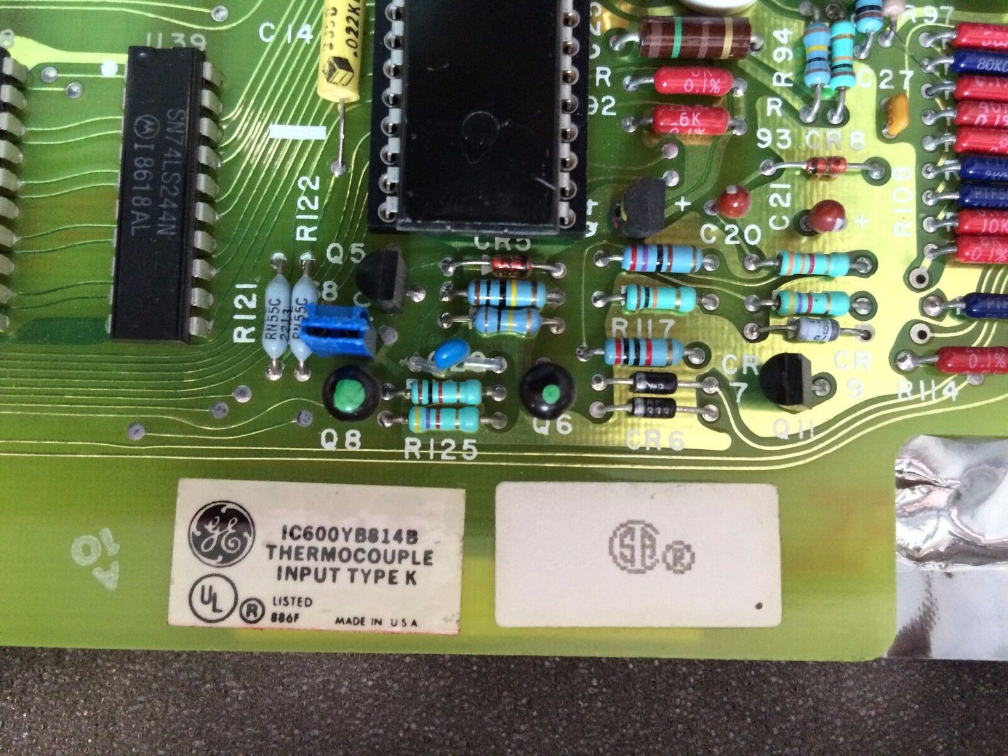 General Electric Ic600yb814b,Ge 44A717162-012,Ge 44A717162-01 Input Module,Cy