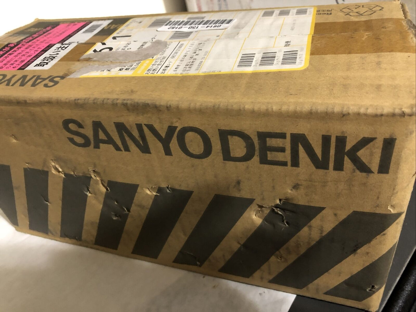 New Sanyo Denki P50b08050dxe00 Bl Super P5 Ac Servo Motor,500 W,200 V, 3.9 A,Bq