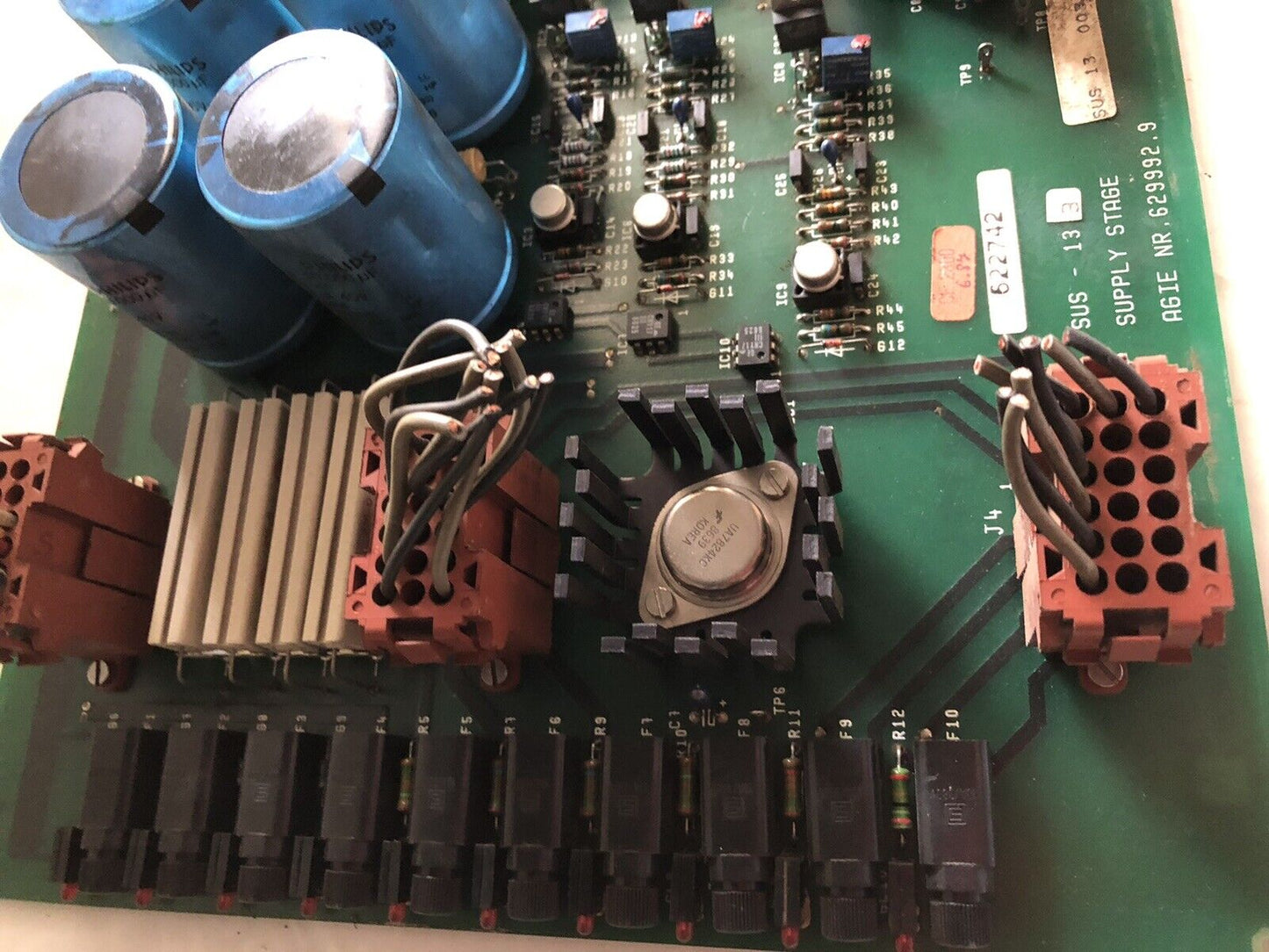 Agie Sus-13 B Supply Stage Pcb Boards,Edm  Nr. 629992.9 622742,Tn
