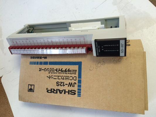 New Sharp Jw-12S Plc Dc Output Module,Output Dc5/12/24V ,Cz