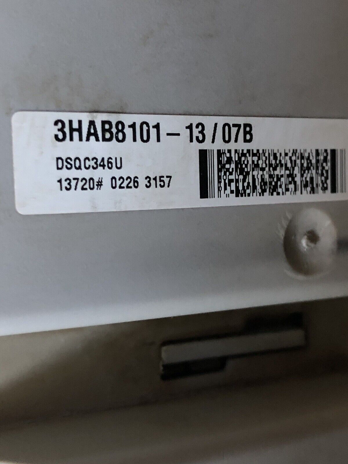 Abb 3Hab8101-13/07B Servo Drive,Abb Dsqc346u,13720# 0226,3Hab8101-13,3Hab8101,Tg