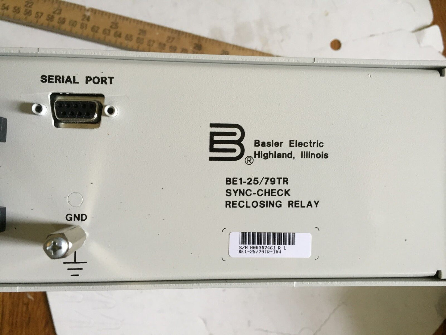 New Basler Be1-25/79Tr Control Sync-Check Reclosing Relay 9278700104,Be1,Dl