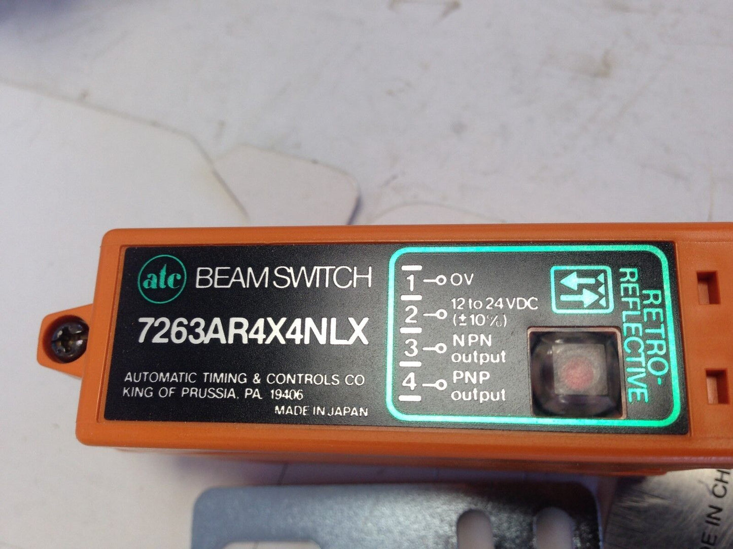 New Atc 7263Ar4x4nlx  Atc Retro Reflective Beam Switch,Cr