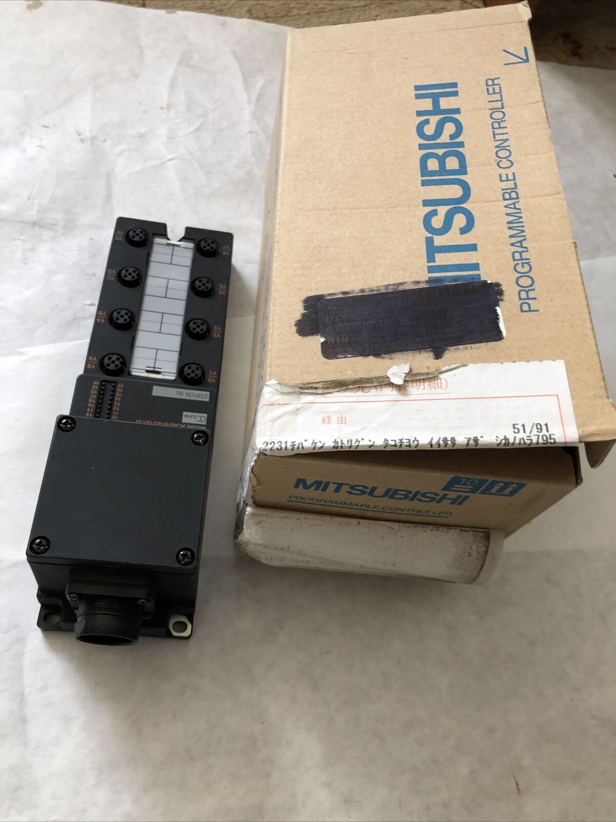 New Mitsubishi Aj65fbta2-16T-S1 Melsec A J65fbta2-16T-S1,Aj65fbta2-16T-S1,Eq,Bw