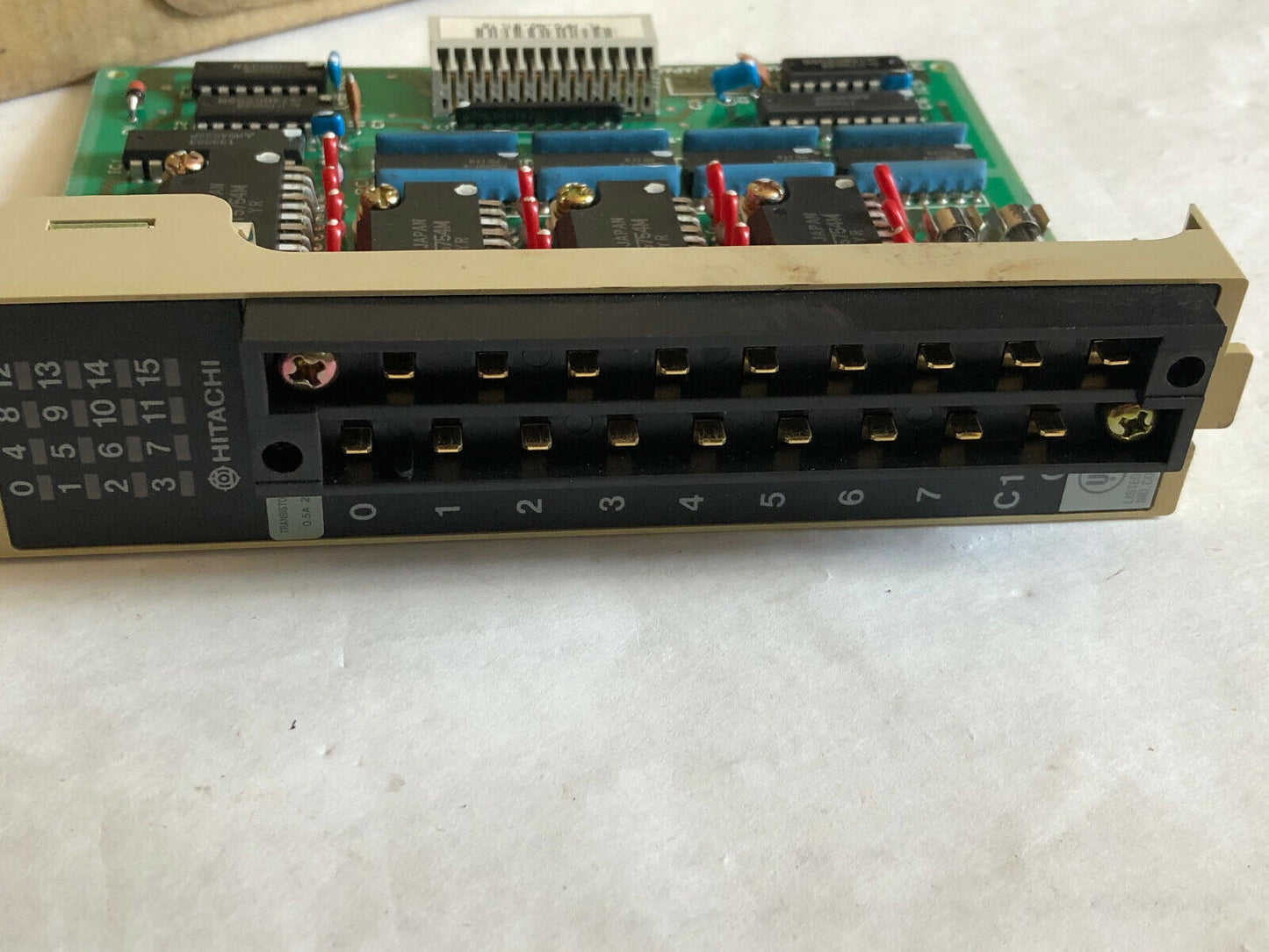 Hitachi 33016135-6, 16Point 24Vdc Sink Transistor H200 Pom-Tw, 1696-7333,Cf
