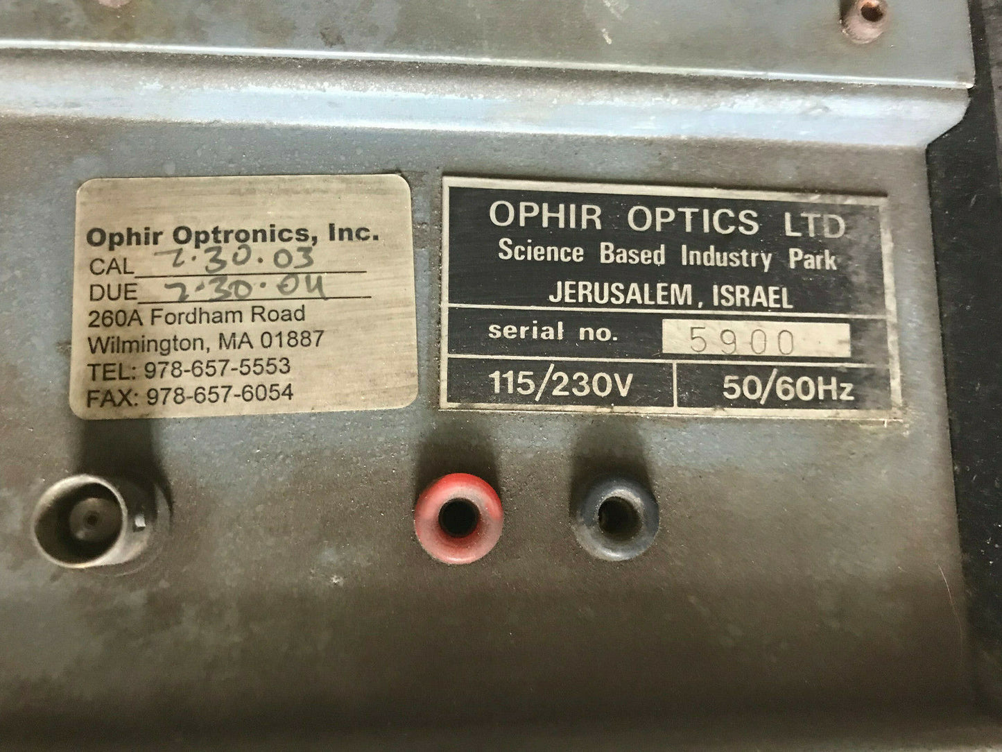 Ophir Dg ,Ophir Model Dg Laser Power Energy Meter,Eu