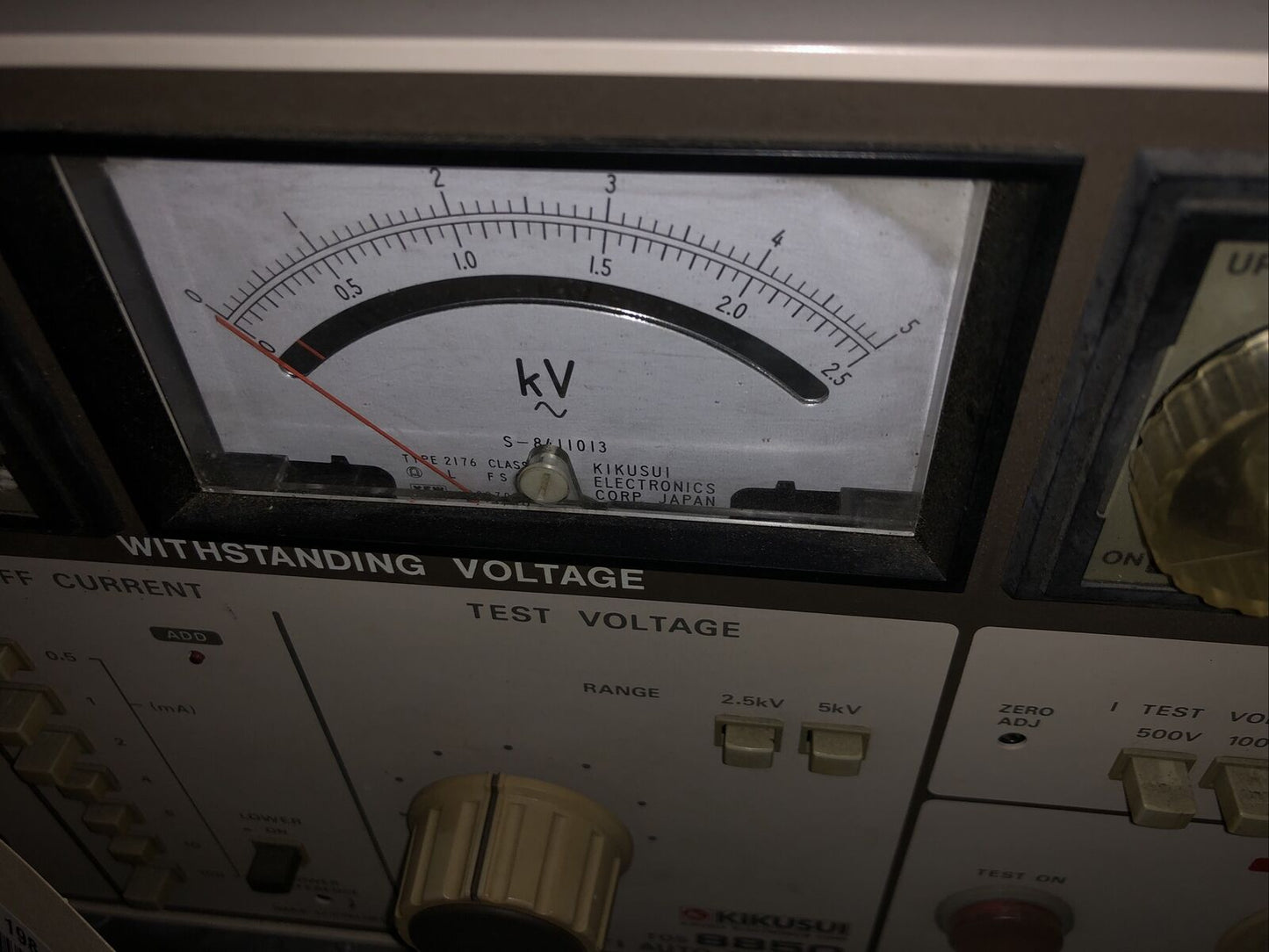 Kikusui Tos 8850 W/I Auto Tester Kikusui Tos-8850 I Auto Tester,Bq