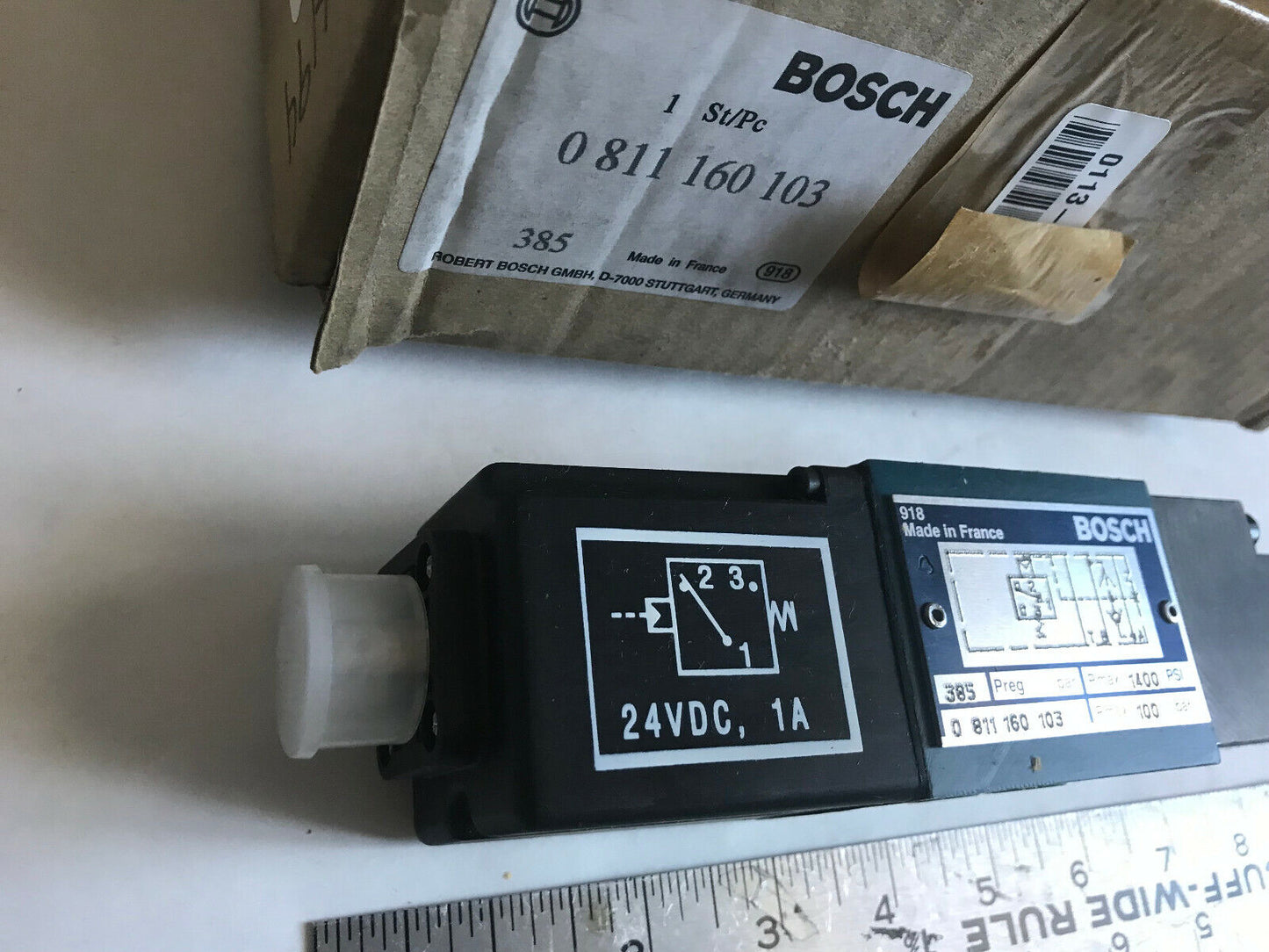 New Bosch 0 811 160 103 Hydraulic Solenoid Manifold Valve 918 France,24 Vdc,Sd